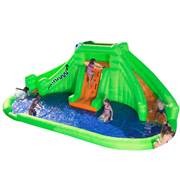 inflatable water aqua slide